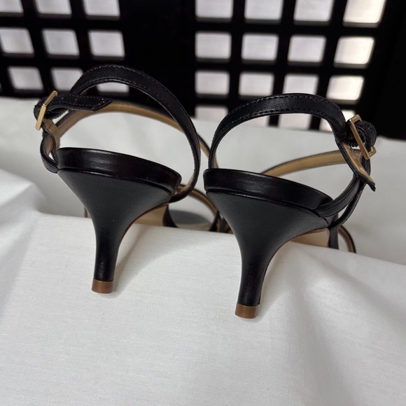 🖤 Talbots Women's Black Strappy Heels Sandals 3" Heel Dressy Size 7.5 🖤 - Picture 7 of 14